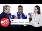 The Last Jedi Cast Competes in a Compliment Battle | Teen Vogue