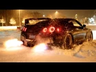 Nissan GT-R резвится в снегу - Auto Vines