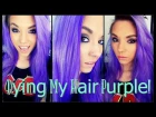 Dying My Hair PURPLE! | La Riche Directions in 'Violet'❤
