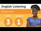 English Listening Comprehension - Asking about a Restaurant's Opening Hours in English