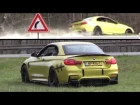 BMW M4 F83 CRASH and Fixed With Duct Tape