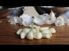 Ultimate Garlic Peeling Trick -- How to Peel 20 Cloves in 20 Seconds!