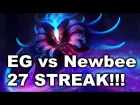 EG vs NEWBEE - 27 Win Streak Record! - Epicenter Dota 2