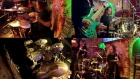 Alien Garden band live - Antarctica (4-view drum cam)