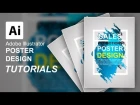 Create Poster Abstract With Adobe Illustrator For Beginners
