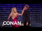Sophie Turner & Conan Play Tequila Slaps - CONAN on TBS