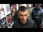 VASYL LOMACHENKO "I NEVER GO INTO A FIGHT 50-50! I'M BETTER THAN HIM!" WHILE RIGONDEAUX HITS MITTS
