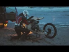 Wooden Motorcycle That Runs On Algae Oil (english subs)