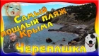 Самый пошлый пляж в Крыму - Черепашка (Судак)