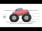 The Colouring Book! Learn Colours: Toy Shop-1 (Fire Truck, ATV, Train, Ambulance Car)