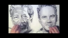 TWO HANDED Drawing - Shawshank Redemption - ambidextrous