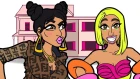 Nicki Minaj - Chun-Li & Barbie Tingz (CARTOON PARODY)