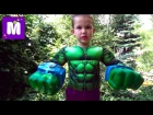 Мистер Макс Халк большой камень с игрушками Марвел распаковка Marvel Hulk Giant stone with toys unboxing