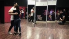 Ilya and Alexandra dancing kizomba in AF