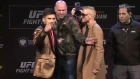 #UFCBrooklyn: Дуэль взглядов на пресс-конференции 