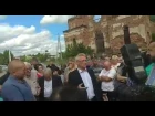 Губернатор Пензенской области Иван Белозерцев на сходе в Чемодановке 15 июня