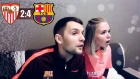 Севилья - Барселона 2:4 | Хет-Трик Месси | Реакция на матч