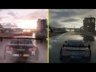 Project CARS 2 vs Forza 7 Graphics Comparison - Nissan GT-R Nurburgring Wet Run