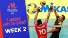 Sharone Vernon-Evans (CAN) leads the scoreboard | #VNL2019 Week 2 | Volleyball Nations League 2019