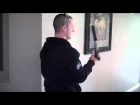 Shooting suppressed handguns in a house