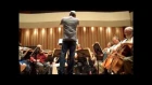 Lost composer Michael Giacchino rehearses with the Lost Live orchestra