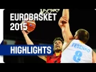 Ukraine v Belgium - Group D - Game Highlights - EuroBasket 2015