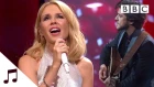 Kylie Minogue and Jack Savoretti perform 'Music's Too Sad Without You' - BBC