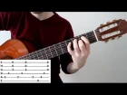 Разбор красивой мелодии из кинофильма Игрушка на гитаре