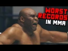 The Worst MMA Records Ever the worst mma records ever