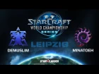 WCS Regional Challenger - EU Qualifier - Day 1: DeMusliM vs Minato