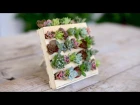 Мини сад для кукол. Popsicle Stick Mini Pallet w/ Succulents // Garden Answer