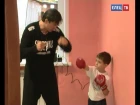 Открытую тренировку для елецких спортсменов провёл прославленный боксёр Василий Жиров