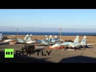 Russia: Sukhoi Su-27 jets loaded with missiles for Sevastopol drills