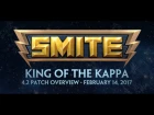 SMITE 4.2 Patch Overview - King of the Kappa (February 14, 2017)