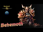Heroes of Newerth - Behemoth - algophobia 1814 MMR (hon russian)