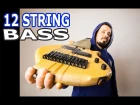Уличный музыкант Василий Чернов Part Two | 12 String Bass | Finger Style