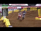 Chad Reed holds up Ryan Dungey in St. Louis - Monster Energy Supercross 2017