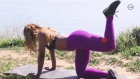 Nicole Steen - Intense Butt Workout with Weights | Тренировка для ягодиц на полу с гантелями