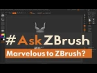 #AskZBrush: “How can I import clothing from Marvelous Designer into ZBrush and make it sculptable?”