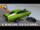 BeamNG.drive - Sports Cars Crash Testing - Soft Body Physics