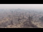 Aftermath of the Santa Rosa fire devastation (fire still in progress 10/9)
