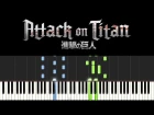 Attack on Titan (Piano Tutorial) - Season 2 Opening Theme (+ НОТЫ)