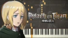 Akatsuki no Chinkonka (Attack on Titan S3 ED) - Synthesia / Piano Tutorial