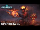 Paladins - Open Beta 64 Patch Additions