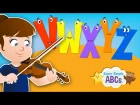 The Sounds of the Alphabet | V-W-X-Y-Z | Super Simple ABCs