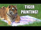 Paw-casso - Tigers Painting!