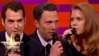 Henry Cavill, Ben Affleck and Amy Adams Do The Batman Voice - The Graham Norton Show