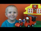 Мультик про пожарных Lego и малыша Даника - Развивающее видео для детей.