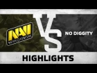 WATCH FIRST: Highlights (game 2) - Na`Vi vs No Diggity @ ESL One Qualifier