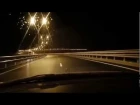 Крымский мост 14.11.2018 Обледенение не позволяет двигаться транспорту